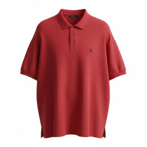 Polo by Ralph Lauren Red Cotton Polo Shirt Size 4X